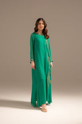 1 Piece Chiffon Embroidered (FS0071)